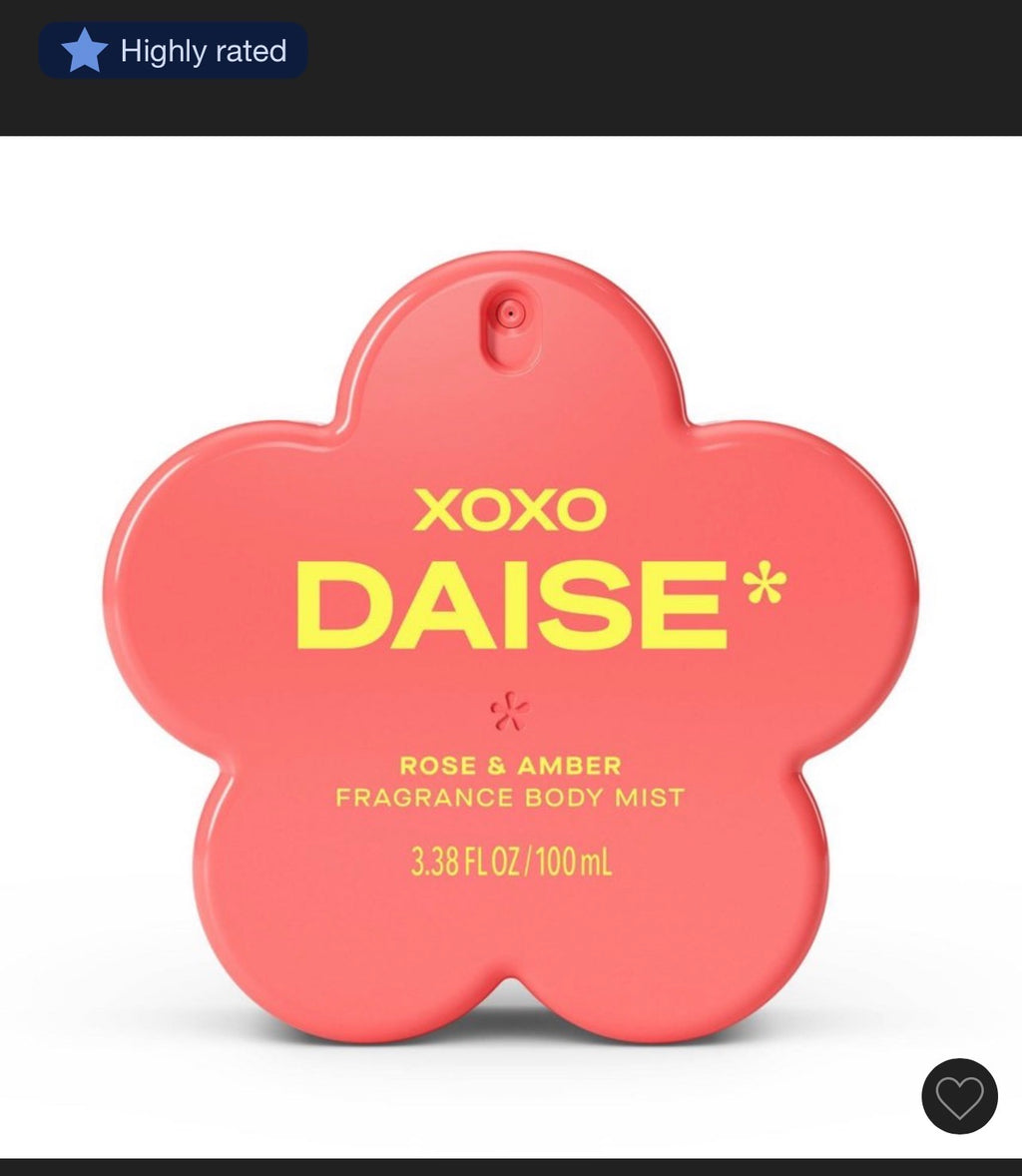Daise xoxo women body mist